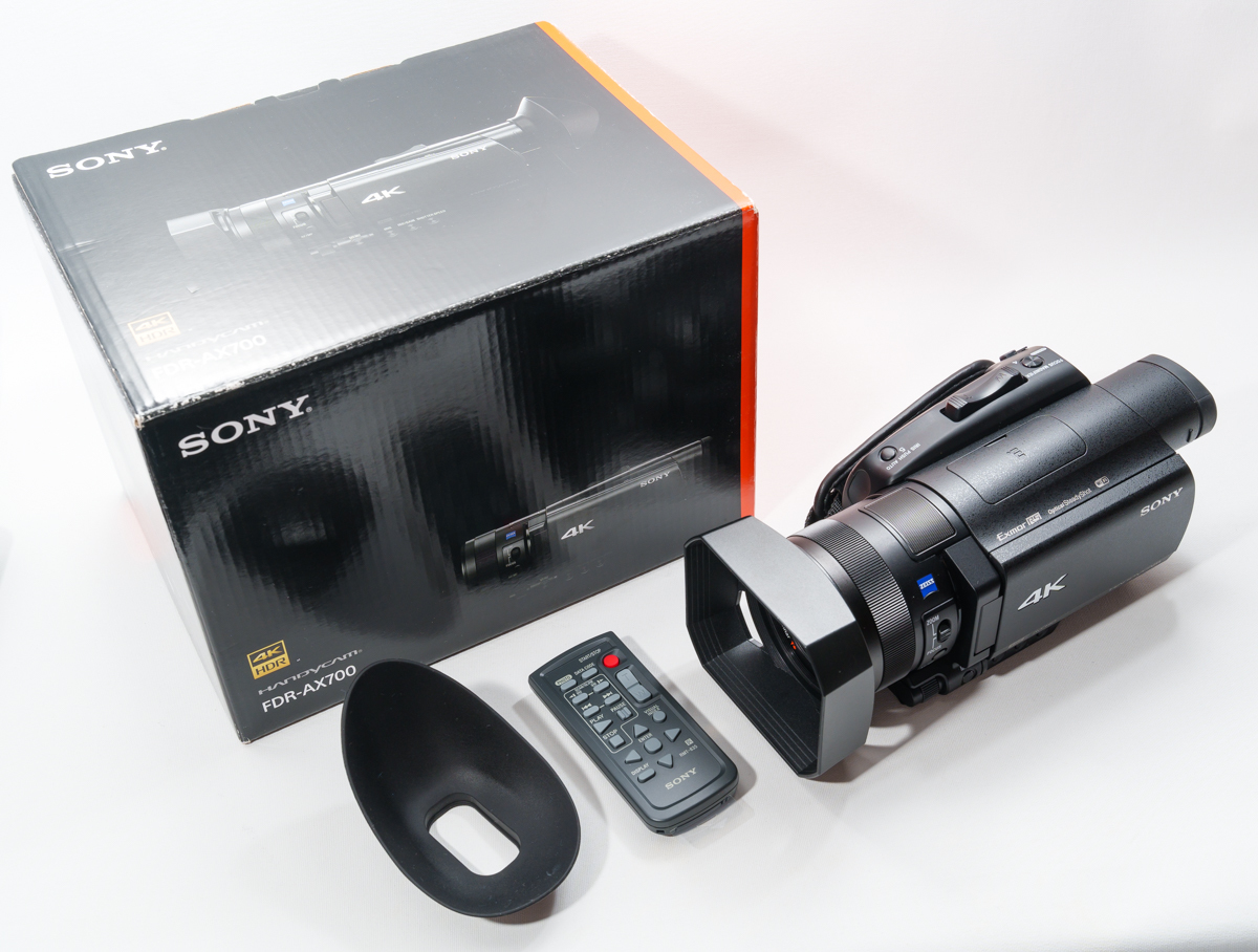 美品☆SONY Handycam FDR-AX700 デジタルビデオカメラ (ハンディカメラ 