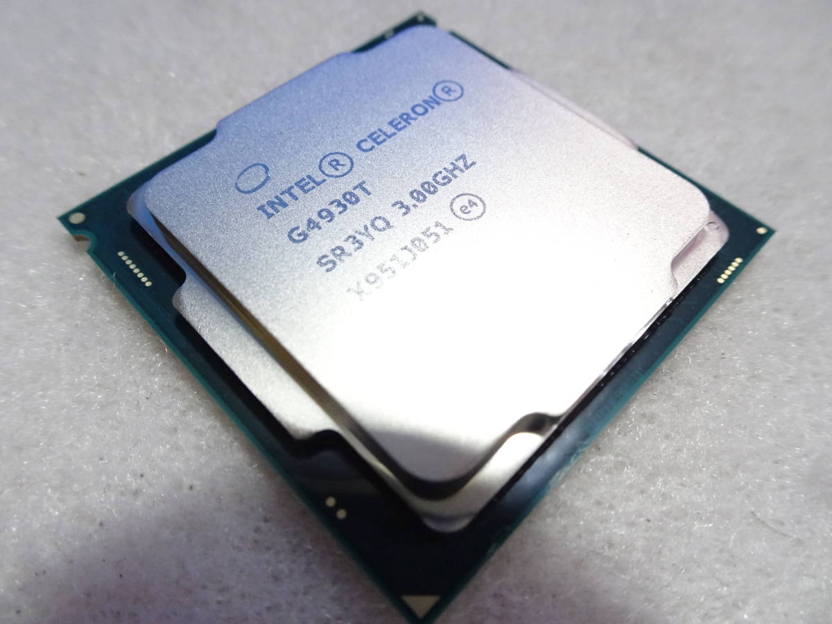 【人気SALE，爆買い】 品 インテル Coffee Lake Intel Celeron G4930T 3.00GHz SR3YQ LGA1151 動作検証済 1週間保証(Celeron)｜売買されたオークション情報、yahooの商品情報をアーカイブ公開 - オークファン Celeron