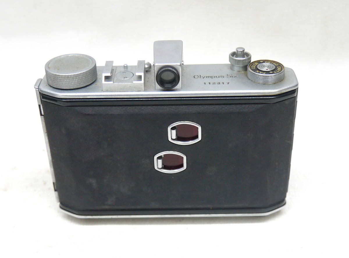 △【R407-D160】現状品 OLYMPUS オリンパス Six 蛇腹カメラ 中判