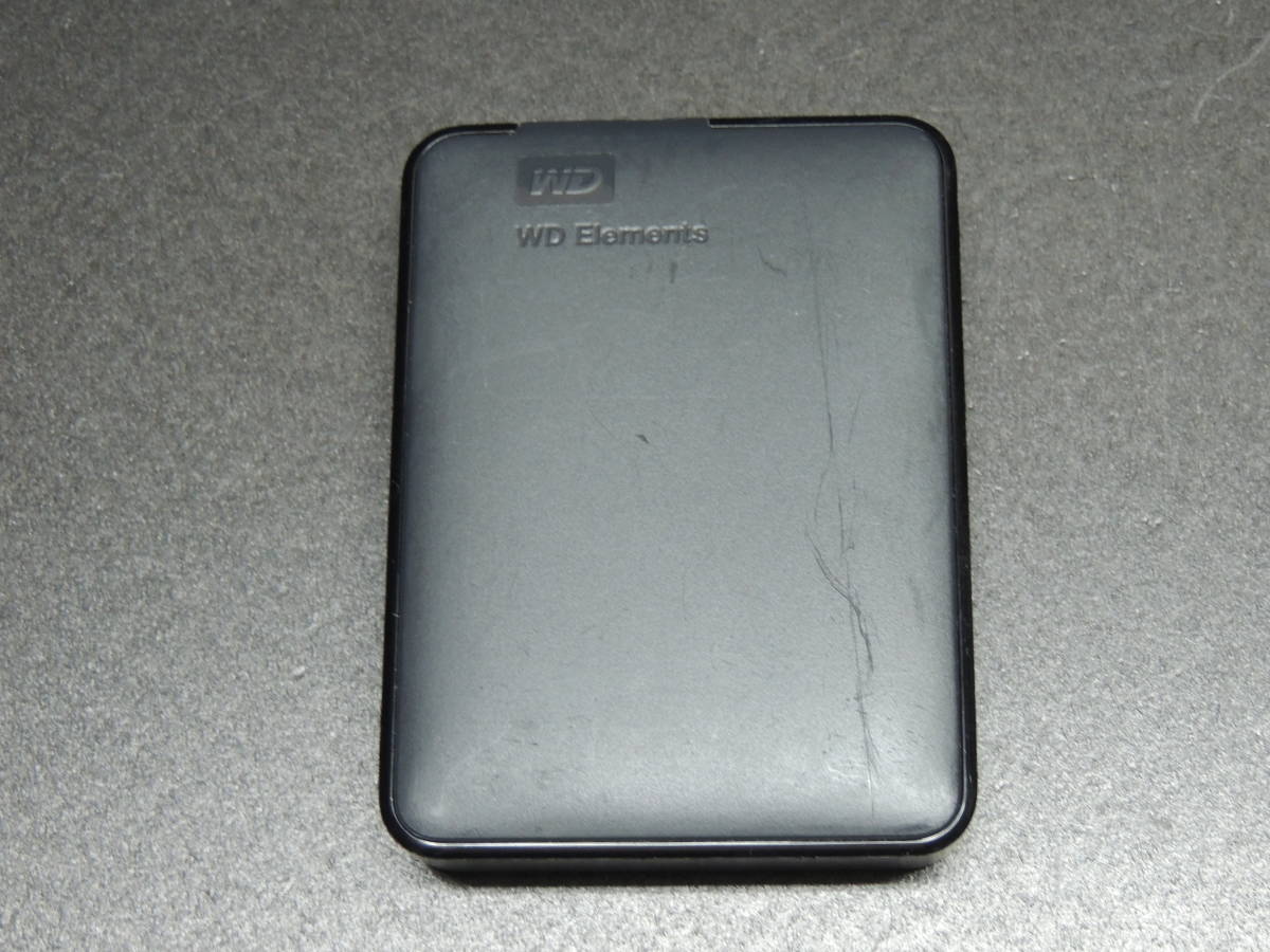 検品済み/使用1791時間】WD Elements 4TB 外付けポータブル
