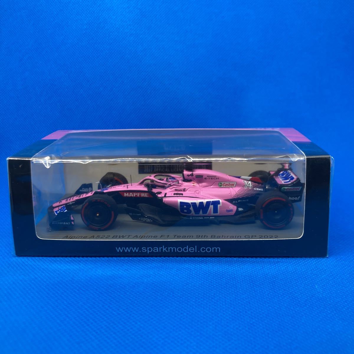 1/43スパーク アルピーヌA522 フェルナンド・アロンソ 2022バーレーン