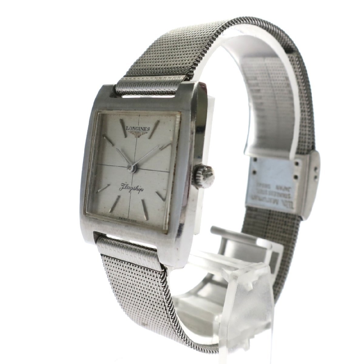 ロンジン フラッグシップ 1円 LONGINES SS Yahoo!オークション 腕時計 
