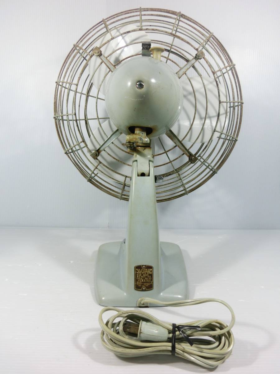 m966 ☆扇風機 昭和レトロFUJI DENKI⁄富士電機 FUJI SILENT FAN
