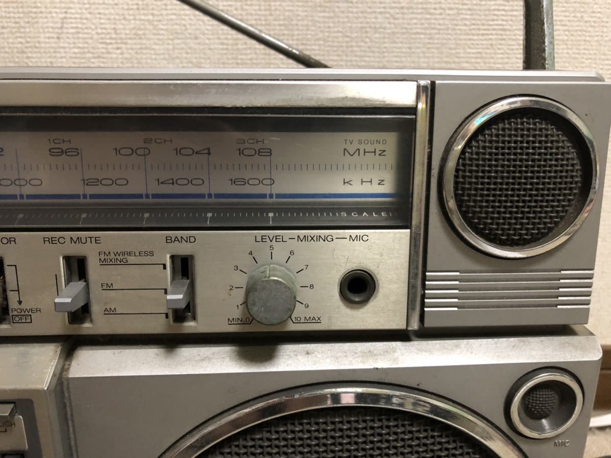 National ナショナルラジカセ RX-5150 AMBIENCE 昭和レトロ カセット