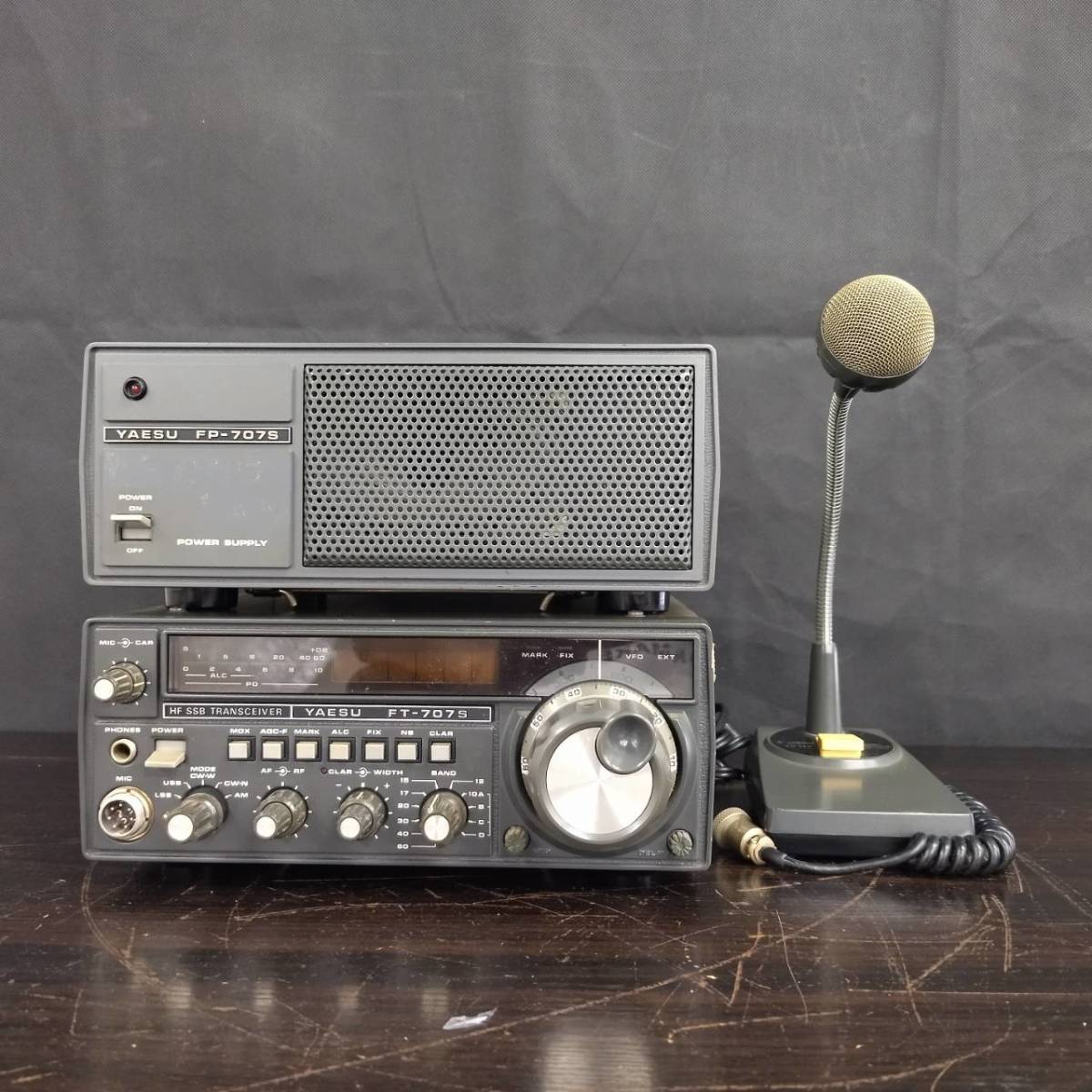 YAESU FT-707S 一部動作確認済み アマチュア無線 YAESU FT-707S ヤエス
