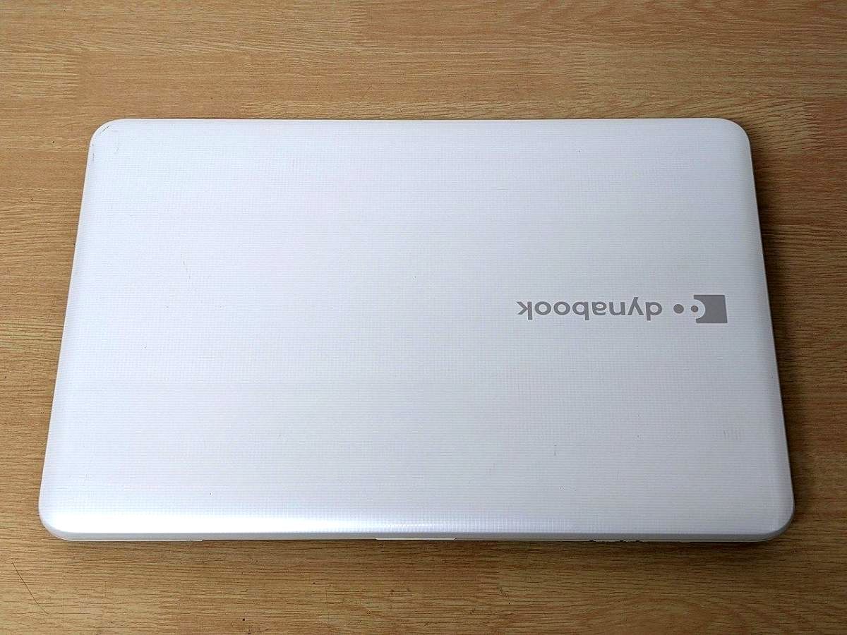 すぐに使えます！】TOSHIBA dynabook ホワイト ノートPC 注目❣️すぐ