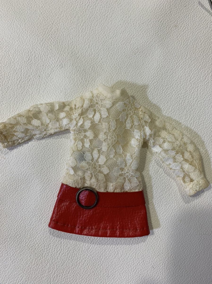旧タカラ レディリカちゃんの服 刺繍タグ付き キュート 検索初代リカ