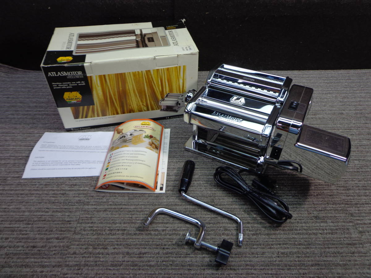 cs キ7-118 MARCATO 電動パスタマシン ATLASMOTOR WELLNESS 【公式通販】