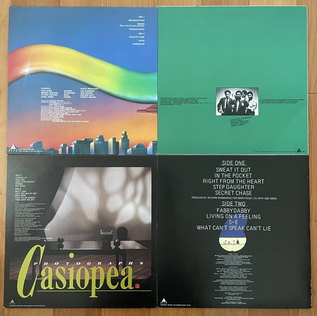 LP 12inch カシオペア 8枚セット レコード 8枚セットカシオペア