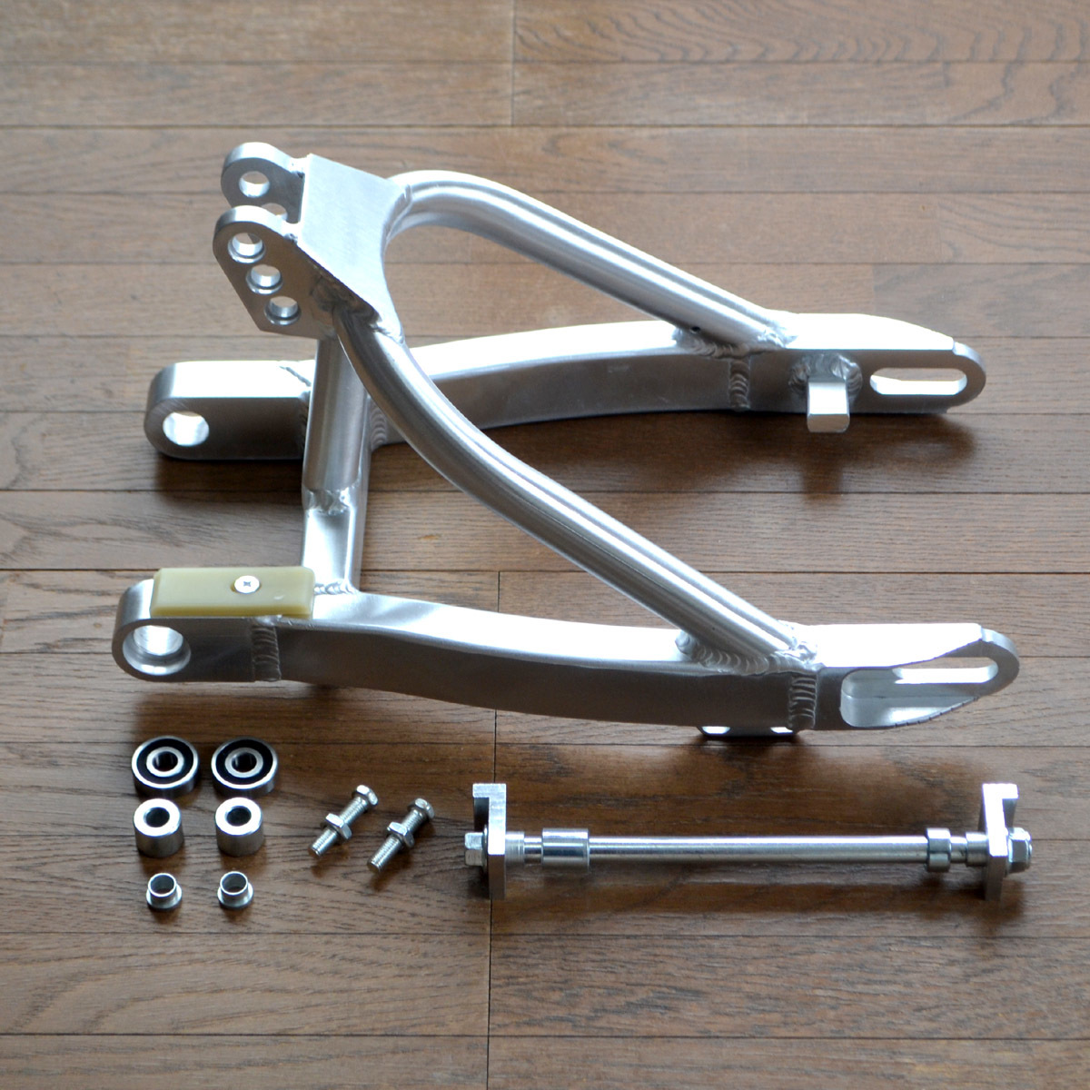 ミニモト アルミ スイングアーム Silver (TT-R50 DR-Z50 CRF50 