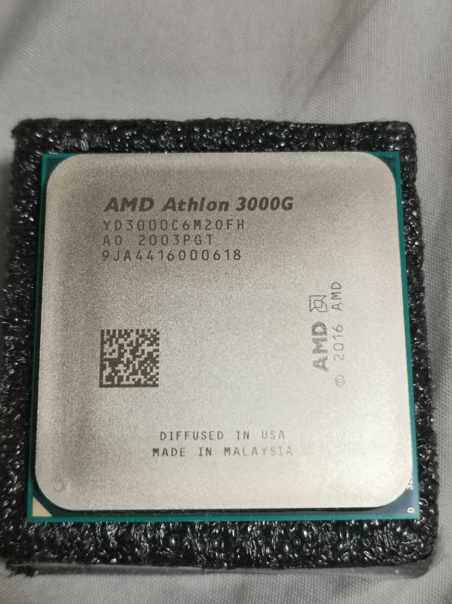 【セール，人気】 ビデオカード不要 AMD Athlon 3000G Socket AM4 YD3000C6M2OFH CPU(Athlon)｜売買されたオークション情報、yahooの商品情報をアーカイブ公開 - オークファン Athlon