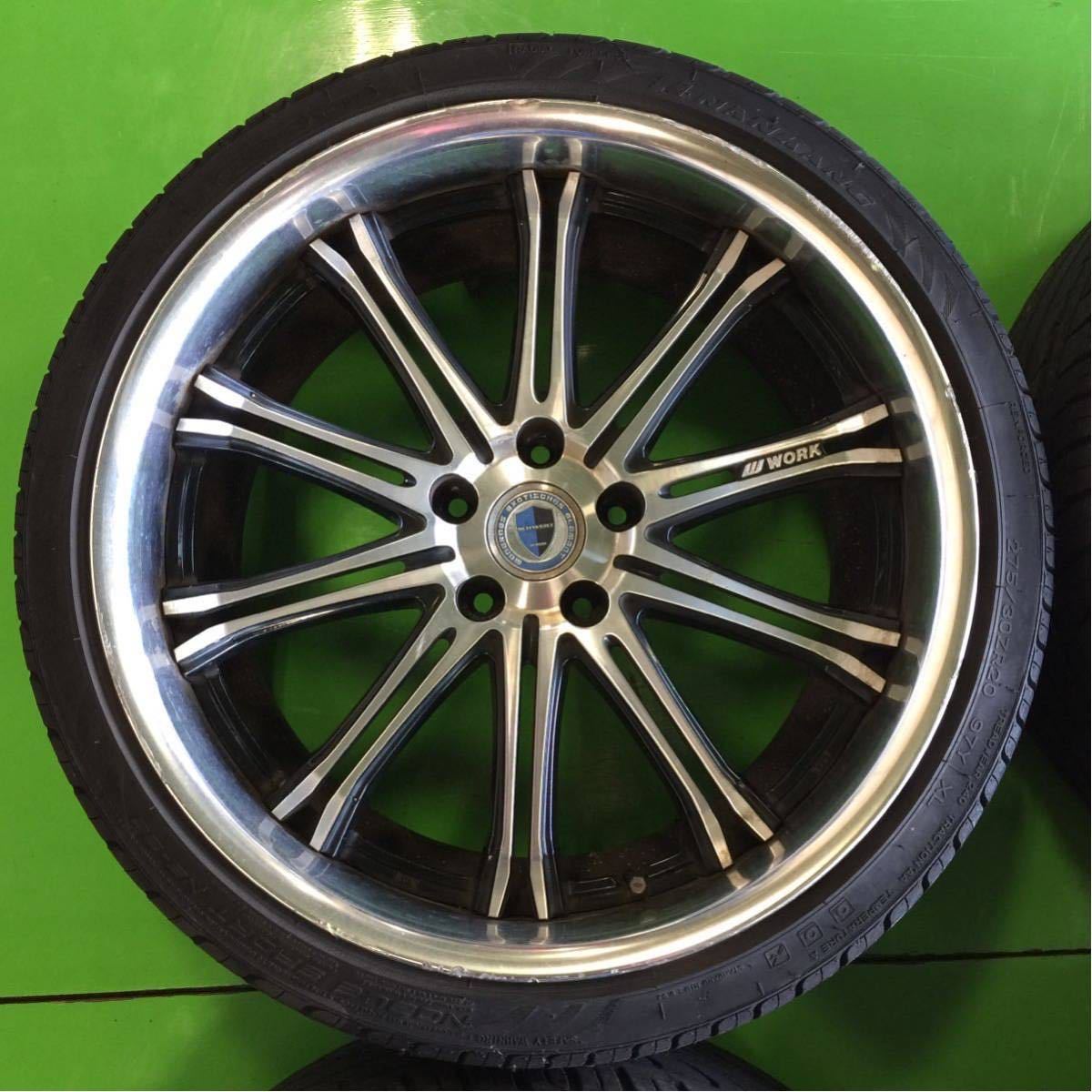 NA446 中古 WORK SCHWERT SW1 ワーク シュバート ホイール 20 