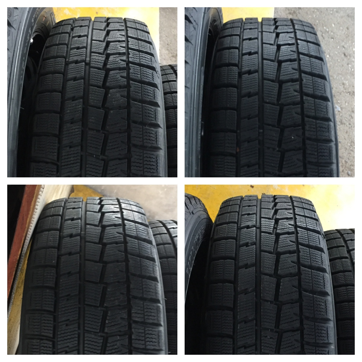 96 DUNLOP WINTERMAXX 195/65R15 9.5分目 エクスファイア オーリス ノア ヴォクシー セレナ ステップワゴン アクセラ 等