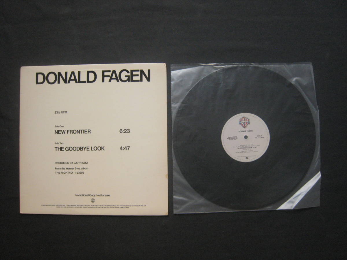 最新作，セール 米プロモ 12 Donald Fagen - New Frontier/The Goodbye Look ドナルド フェイゲン The Nightfly Steely Dan MASTERDISK RL(その他)｜売買されたオークション情報、yahooの商品情報をアーカイブ公開 - オークファン D