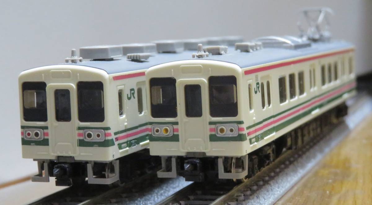 ＪＲ１０７系１００番台（後期型）両毛線２両セット 即決