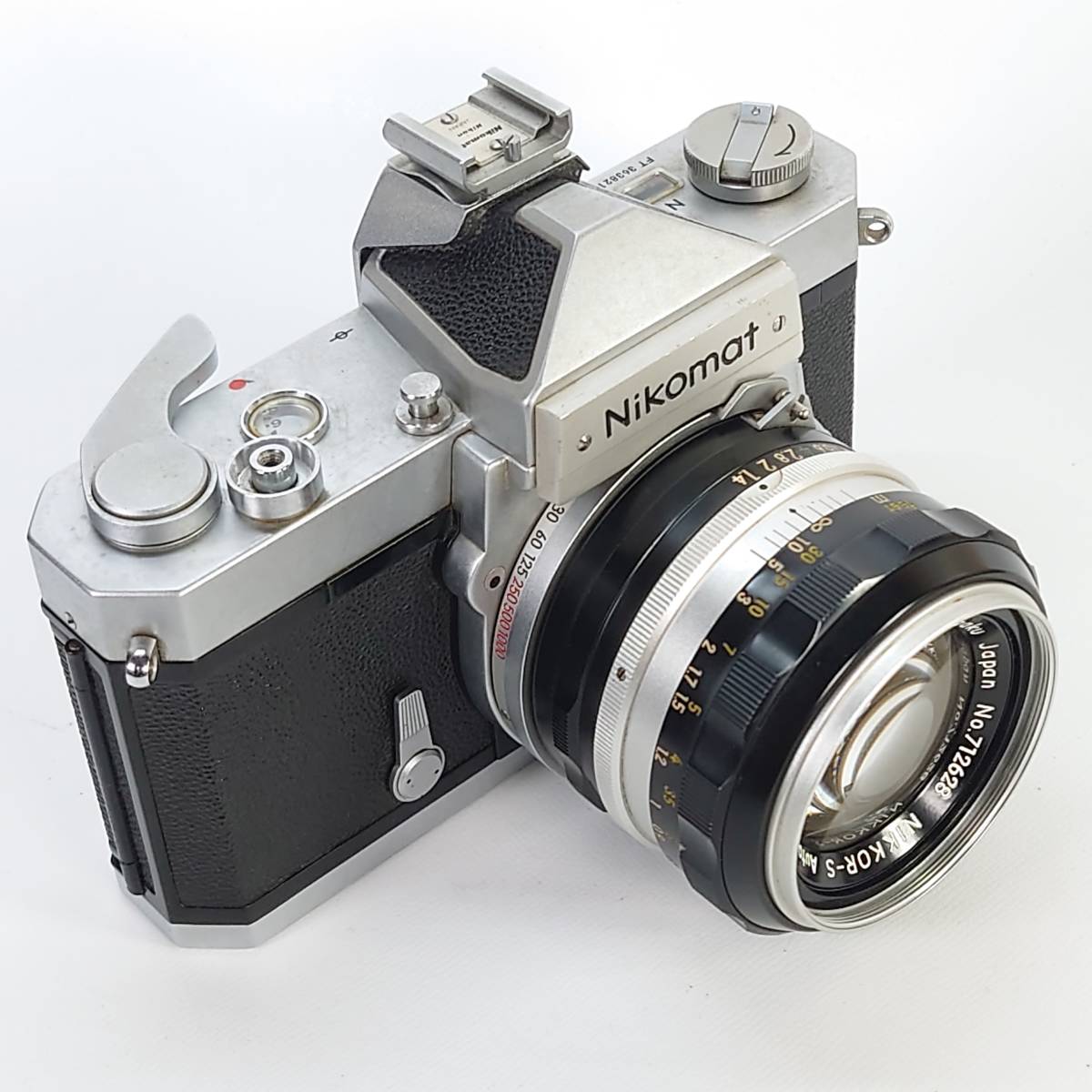 動作確認済・露出計OK】Nikon Nikomat FTN ボディ 電池付き 動作確認済