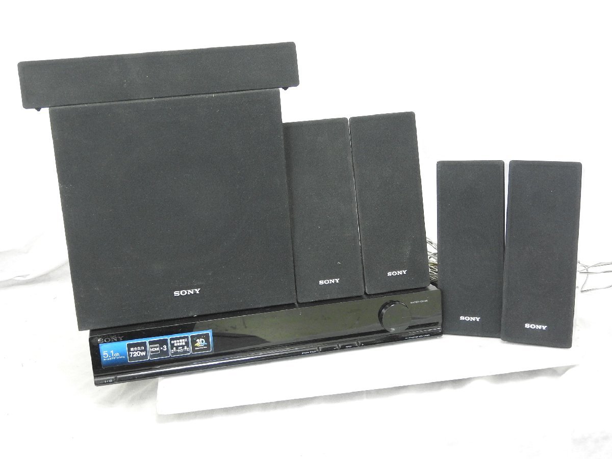 SONY STR-KS380 ソニー ホームシアターシステム - 0 リモコン付き(RM