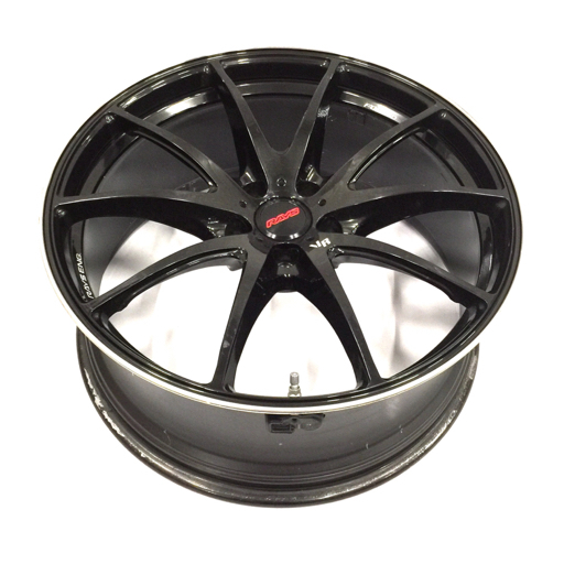 RAYS VR 鍛造 G25 20インチ PCD114.3 R9.5J F8.5J 5穴 ブラック 