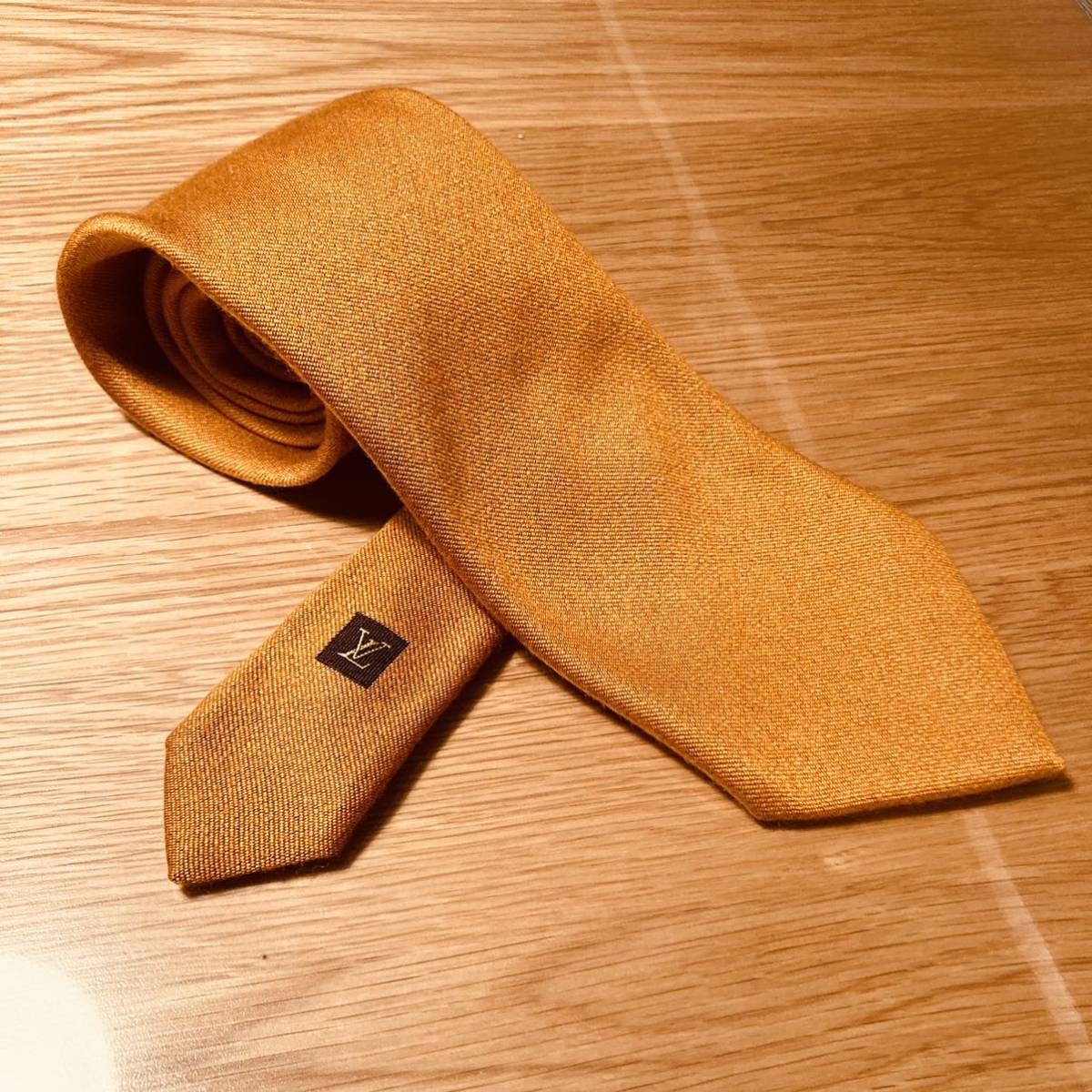 ☆美品☆ ルイヴィトン LOUIS VUTTON ネクタイ カシミヤ50% シルク50