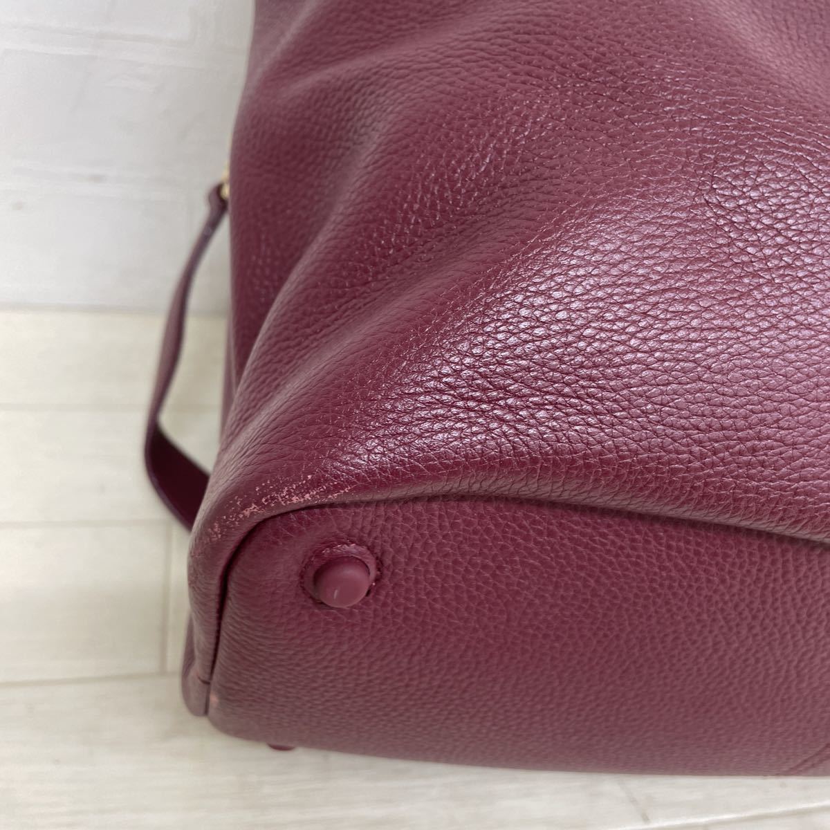 642☆ COLEHAAN コールハーン レザー ハンドバッグ ショルダーバッグ 