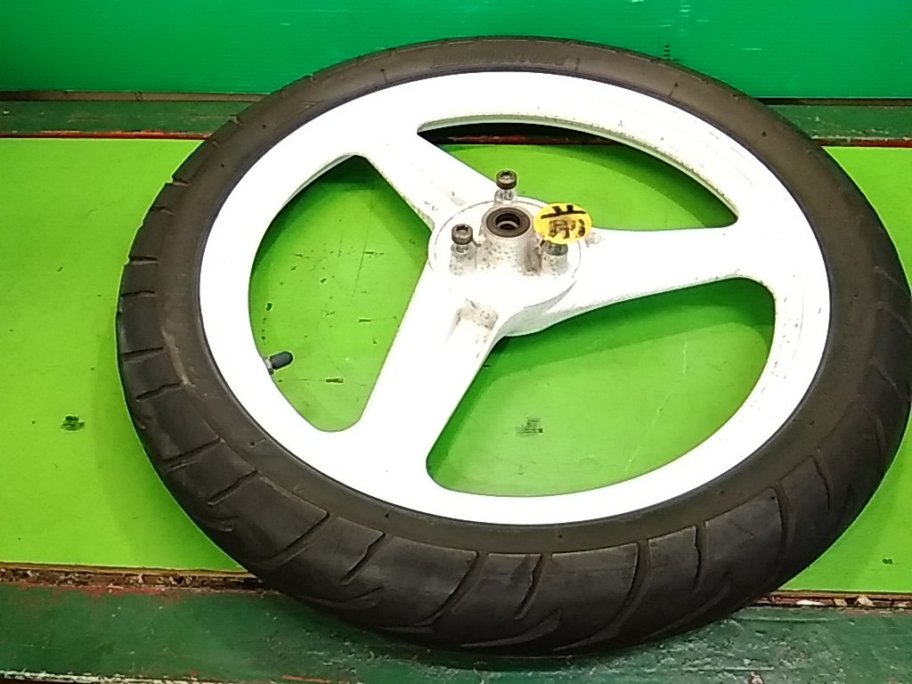 ns50f フロントホイール Yahoo!オークション -「ns50fホイール」の落札相場・落札価格