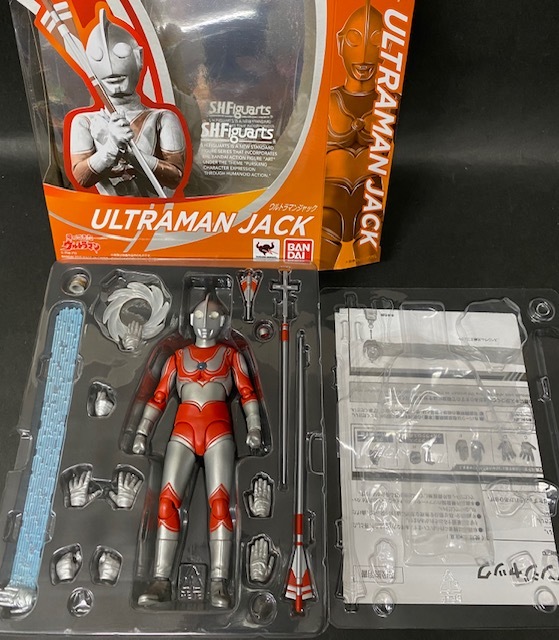 最落無100円~開封品○初版 S.H.Figuartsウルトラマンジャック SH 