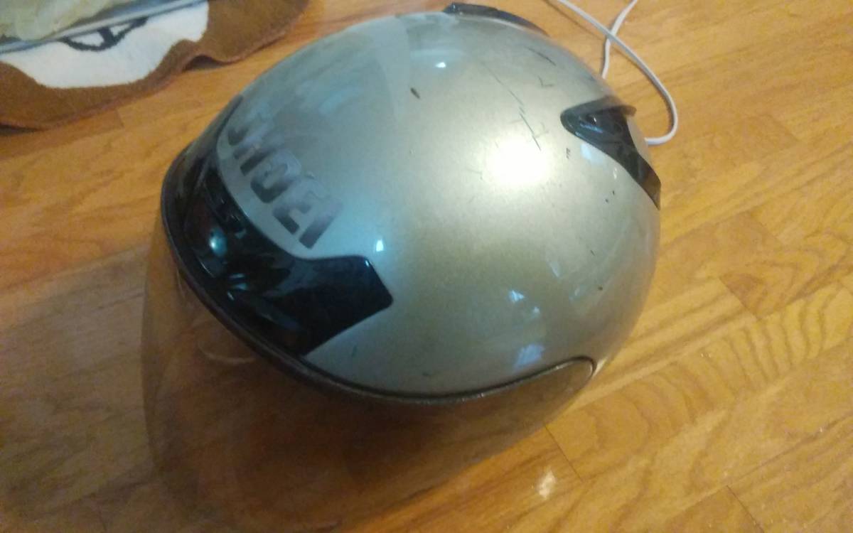  SHOEI ショウエイ ジェットヘルメット J-FORCE Mサイズ ジャンク(Mサイズ)｜売買されたオークション情報、yahooの商品情報をアーカイブ公開 - オークファン ジェットヘルメット