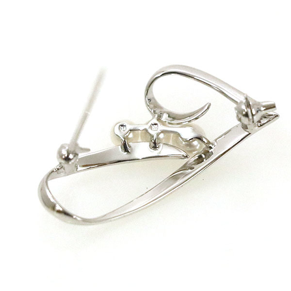 ミキモト MIKIMOTO パールブローチ PB-1162S アコヤ真珠 シルバー