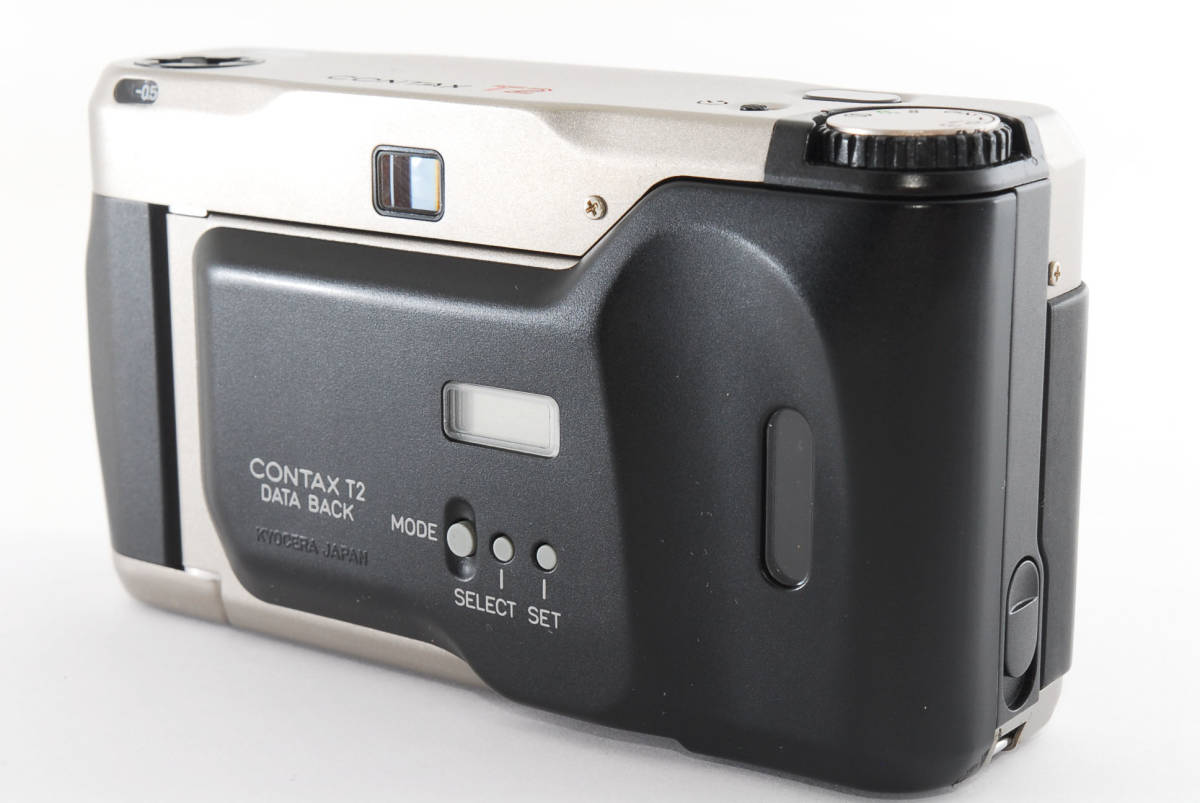 シリアル一致！元箱 希少なカタログ 値札 取扱説明書 DETEBACK付★極上品★ CONTAX コンタックス T2 最高級コンパクトフィルムカメラ(1626)