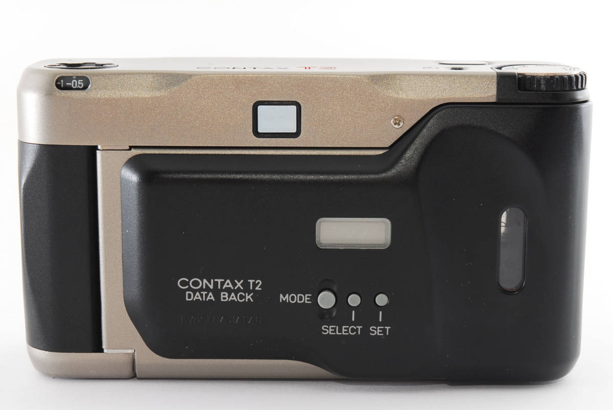 シリアル一致！元箱 希少なカタログ 値札 取扱説明書 DETEBACK付★極上品★ CONTAX コンタックス T2 最高級コンパクトフィルムカメラ(1626)