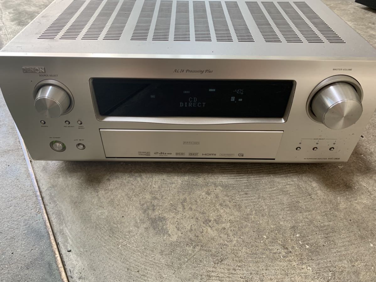 DENON デノン AVサラウンドアンプ AVC-2808 AVC-2808 - 【公式通販】