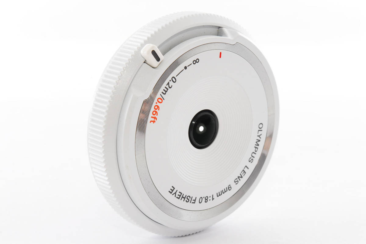 オリンパス 9mm F8.0 OLYMPUS FISHEYE BCL フィッシュアイボディーキャップレンズ 中古OLYMPUS #44 ボディキャップレンズ LENS ボディ F8 BCL-0980 極上美品OLYMPUS ボディキャップ