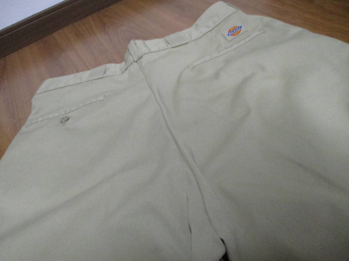 80's USA製 Dickies ディッキーズ TALONジップ チノパン ワークパンツ