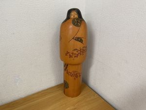希少・特大】 こけし 梅の香り 加藤龍雄作 27cm 1986年 希少・特大