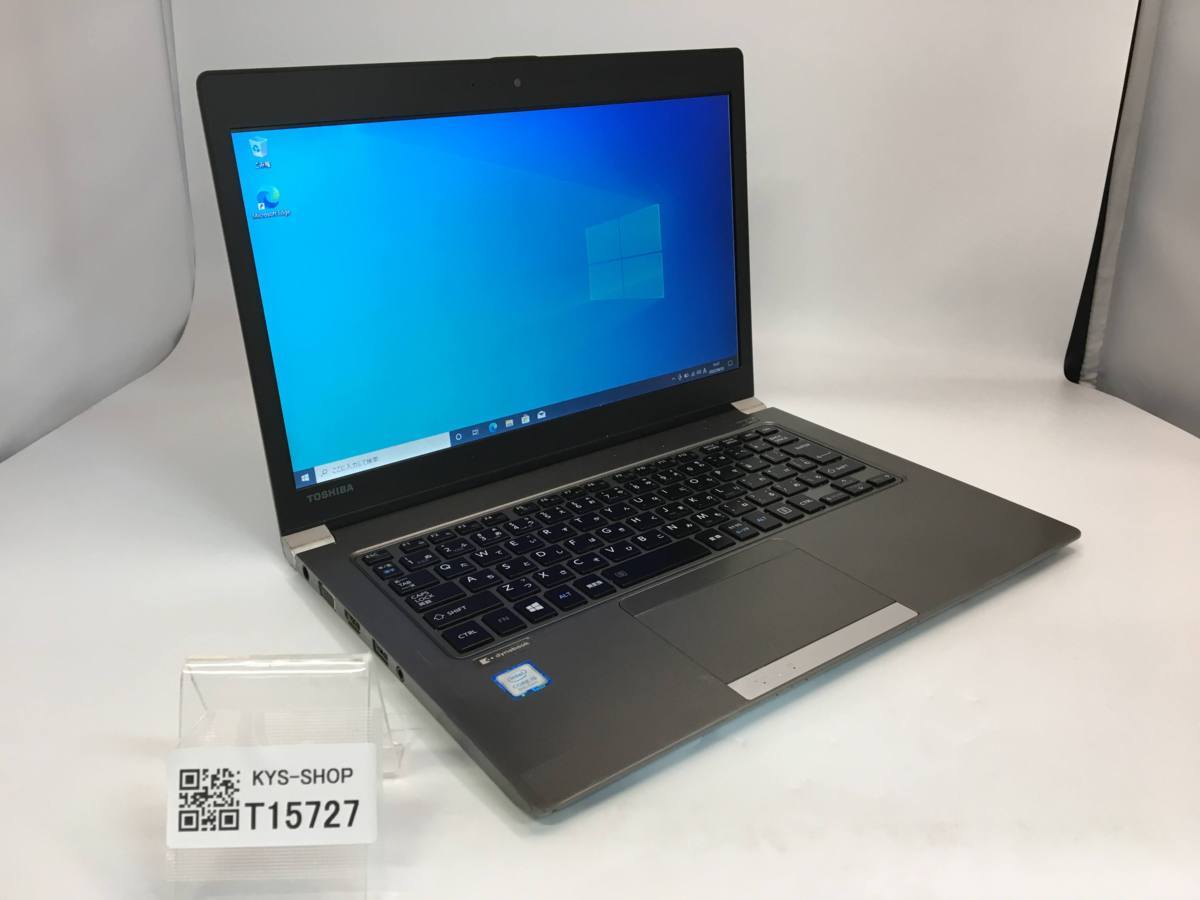 動作未確認 記録メディア □TOSHIBA R63/J /Core i5 8250U 1.80GHz/128GB/8GB/13.3インチ