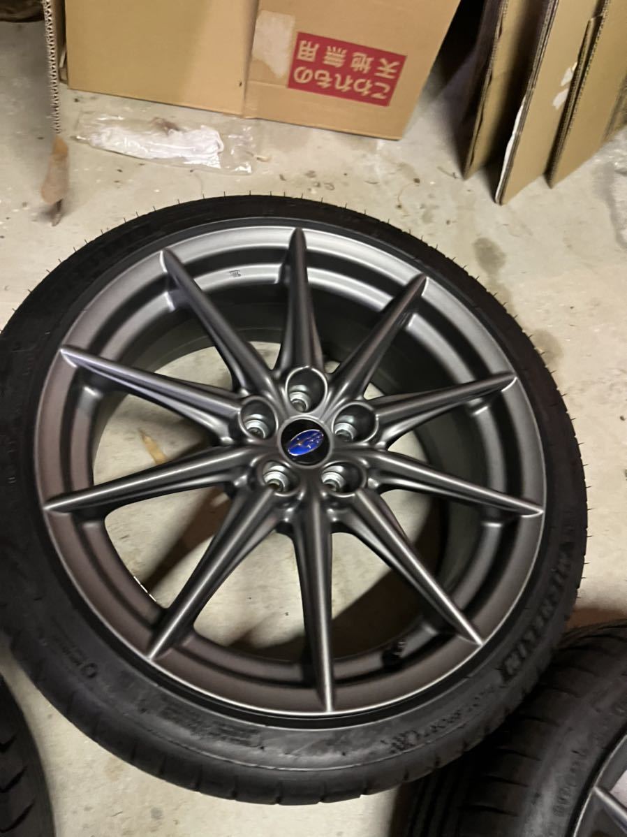 新型 新車外し GR86 純正ホイール215/40R18 18インチ 7.5J+48 5穴