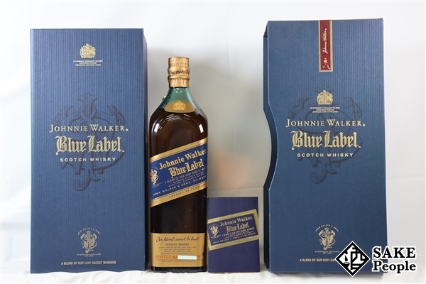 ◇注目! ジョニーウォーカー ブルーラベル 1000ml 43% 箱 冊子