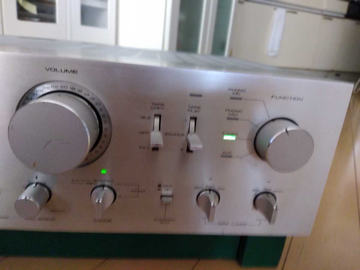 パイオニアプリメインアンプ A-500 動作品 プリメインアンプ PIONEER A