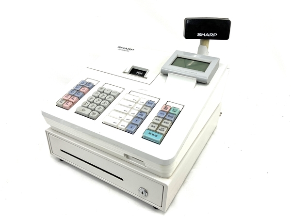 SHARP XE-A207W-W 電子レジスター 店舗用品 ジャンク M6609272 XE