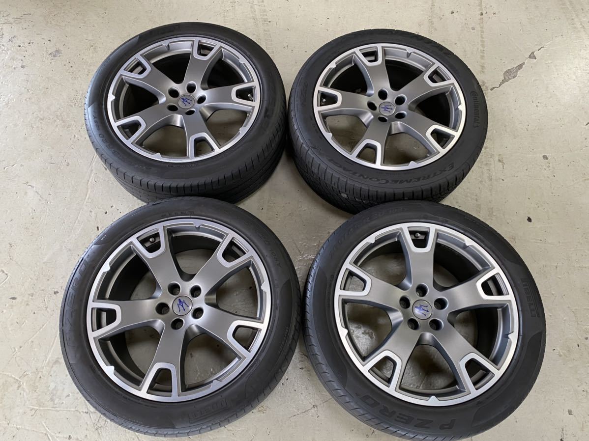 マセラティ レヴァンテ 20インチ純正ホイールセット タイヤおまけ 9J 5