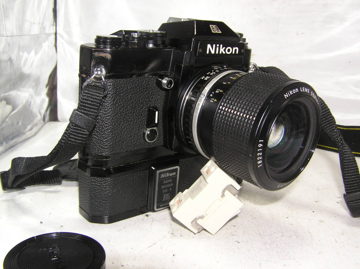 ニコン　EL2　レンズNIKON　LENS　SERIES　E　１：３．５　３６－７２ｍｍ　オートワインダーAW-1付 SERIES E LENS 特殊レンズ・スーパーマニアックス（79）NIKON : 匠の