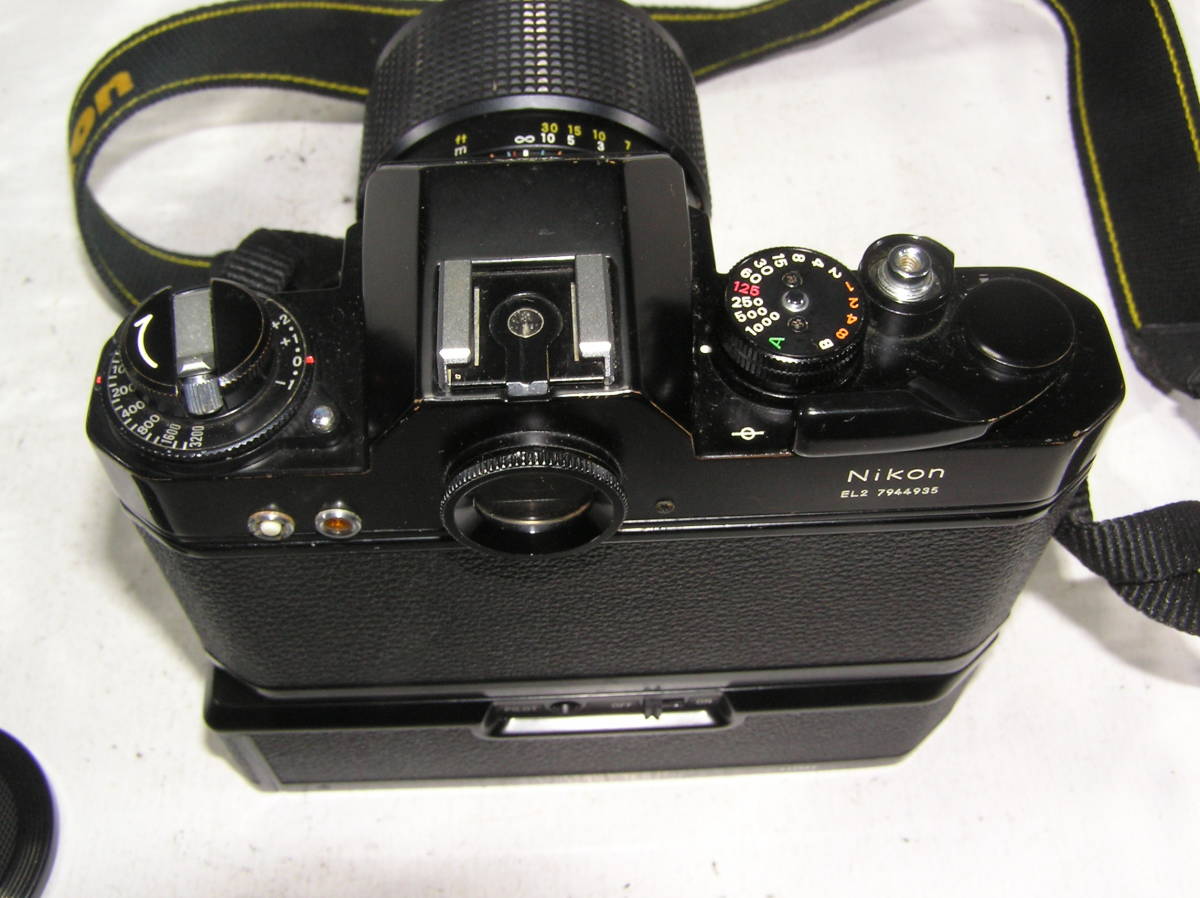 ニコン　EL2　レンズNIKON　LENS　SERIES　E　１：３．５　３６－７２ｍｍ　オートワインダーAW-1付 SERIES E LENS 特殊レンズ・スーパーマニアックス（79）NIKON : 匠の