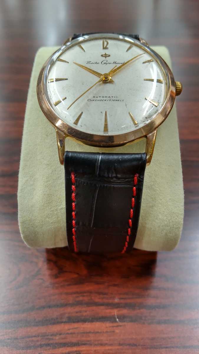◇SEIKO◇セイコー◇ジャイロマーベル◇金色◇自動巻き◇不動品◇