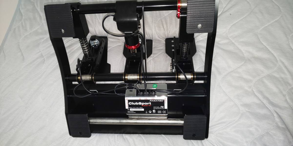 中古】Fanatec ClubSport Pedals V3 + Brake Performance Kit