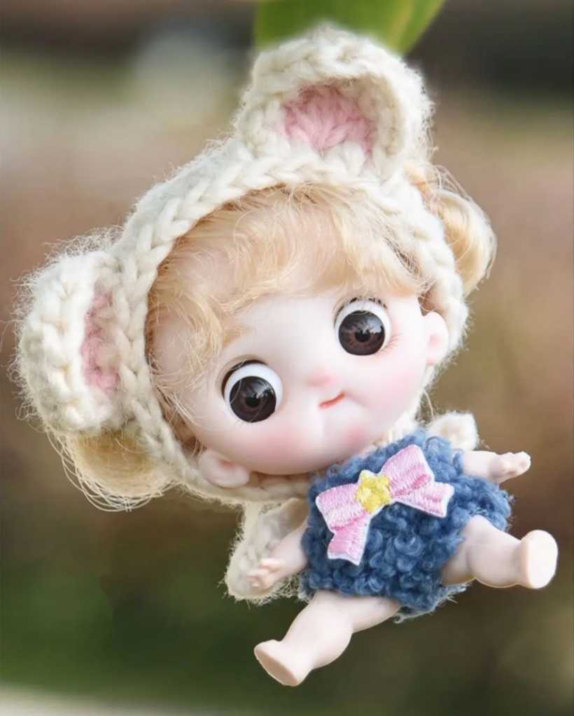 ミニドール 1/12サイズ 10cm bjd 球体関節人形2体セット♪