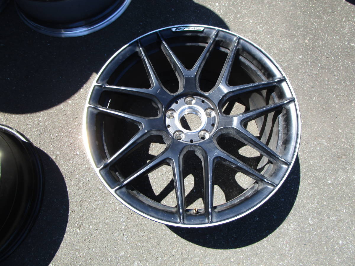 【3174】鍛造 ベンツ AMG W222 Sクラス 純正 20インチ 9.5J +39 PCD112 1本 AMG W222 Sクラス 希少 0 LAスタイル