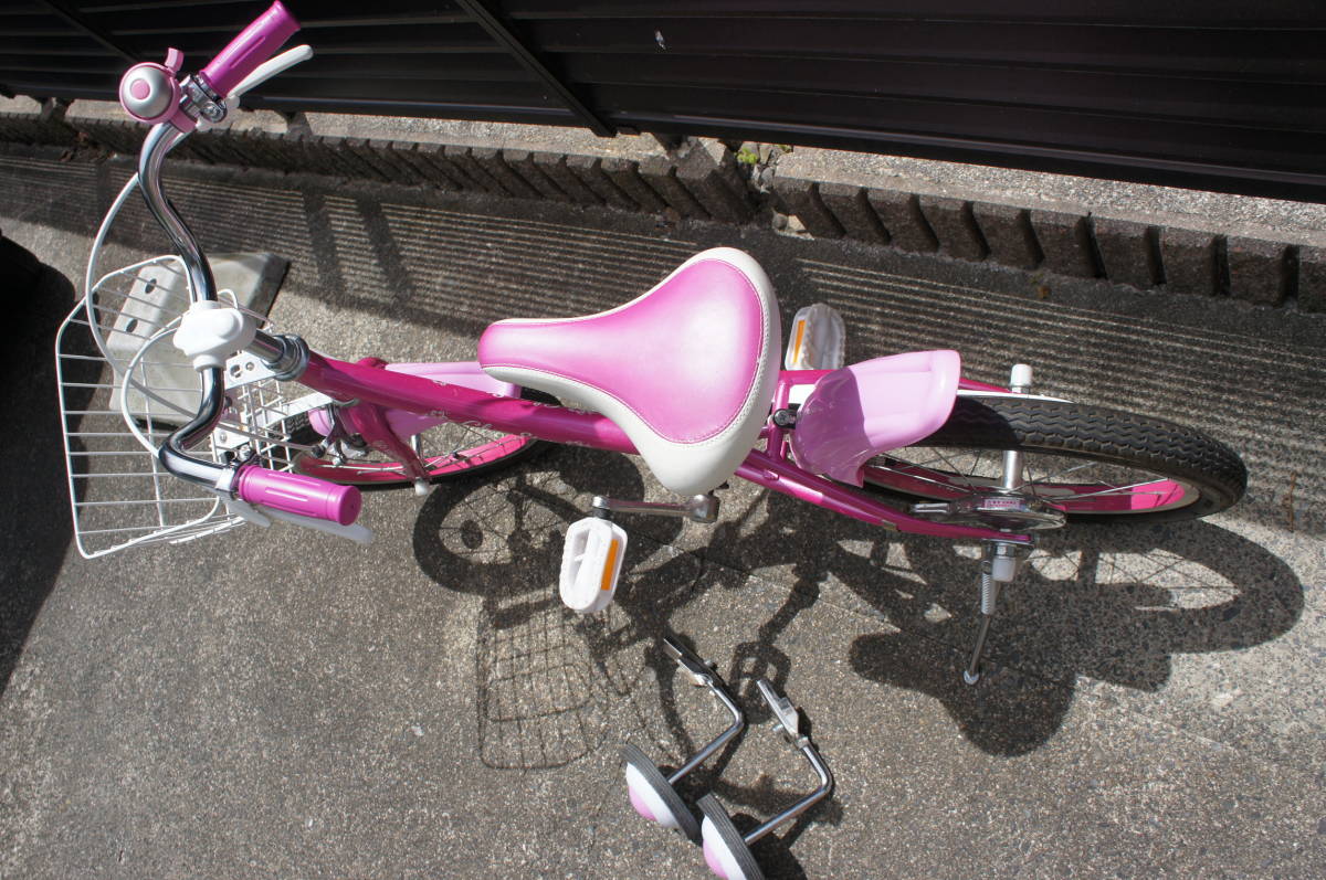 子供用自転車、16インチ補助輪付、直接引き取り限定、大津市（堅田 