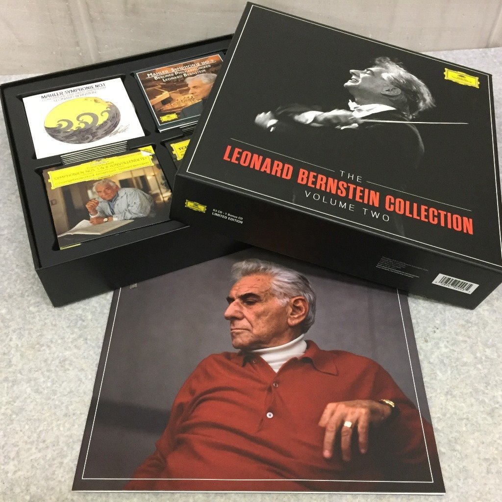 ☆CD64枚組BOX！Leonard Bernstein レナード・バーンスタイン 『The