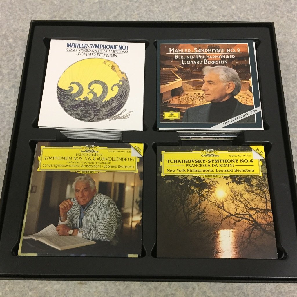 ☆CD64枚組BOX！Leonard Bernstein レナード・バーンスタイン 『The