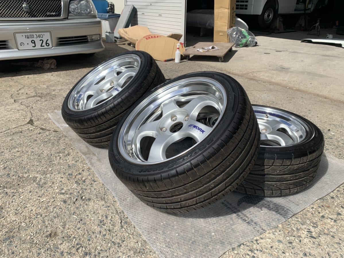 ワークマイスター18インチS1R 5穴 F8J R9J+40PCD114.3 タイヤF 